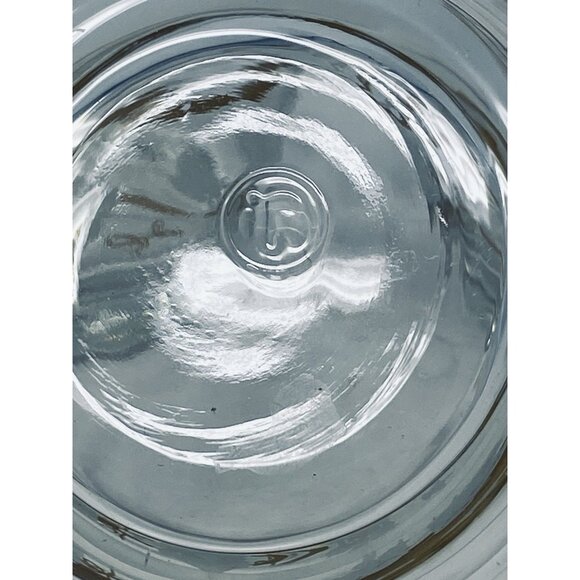 Vtg Libbey Ivy Bower Glass Fruit Dessert Bowl Set of 3 Gold Rim Etched Leaf - Picture 4 of 7